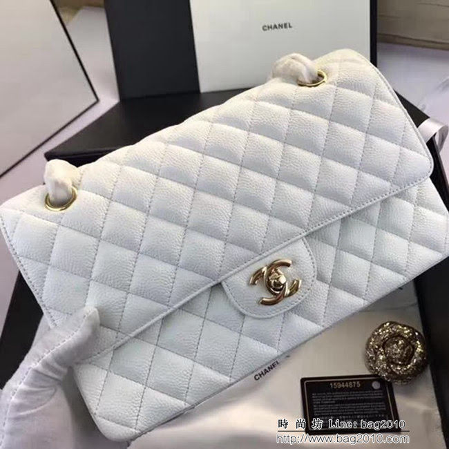 香奈兒CHANEL 升級版A1112全新經典小羊皮金銀鏈條單肩斜挎包 DSC1738